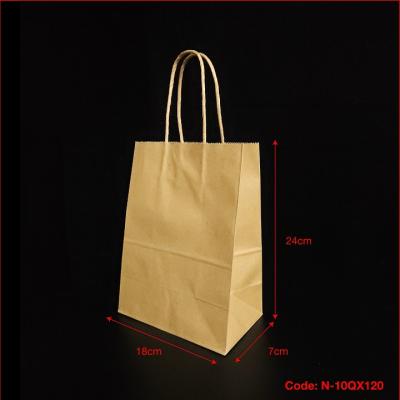 Túi Giấy Kraft Quai Xách Đựng Quà